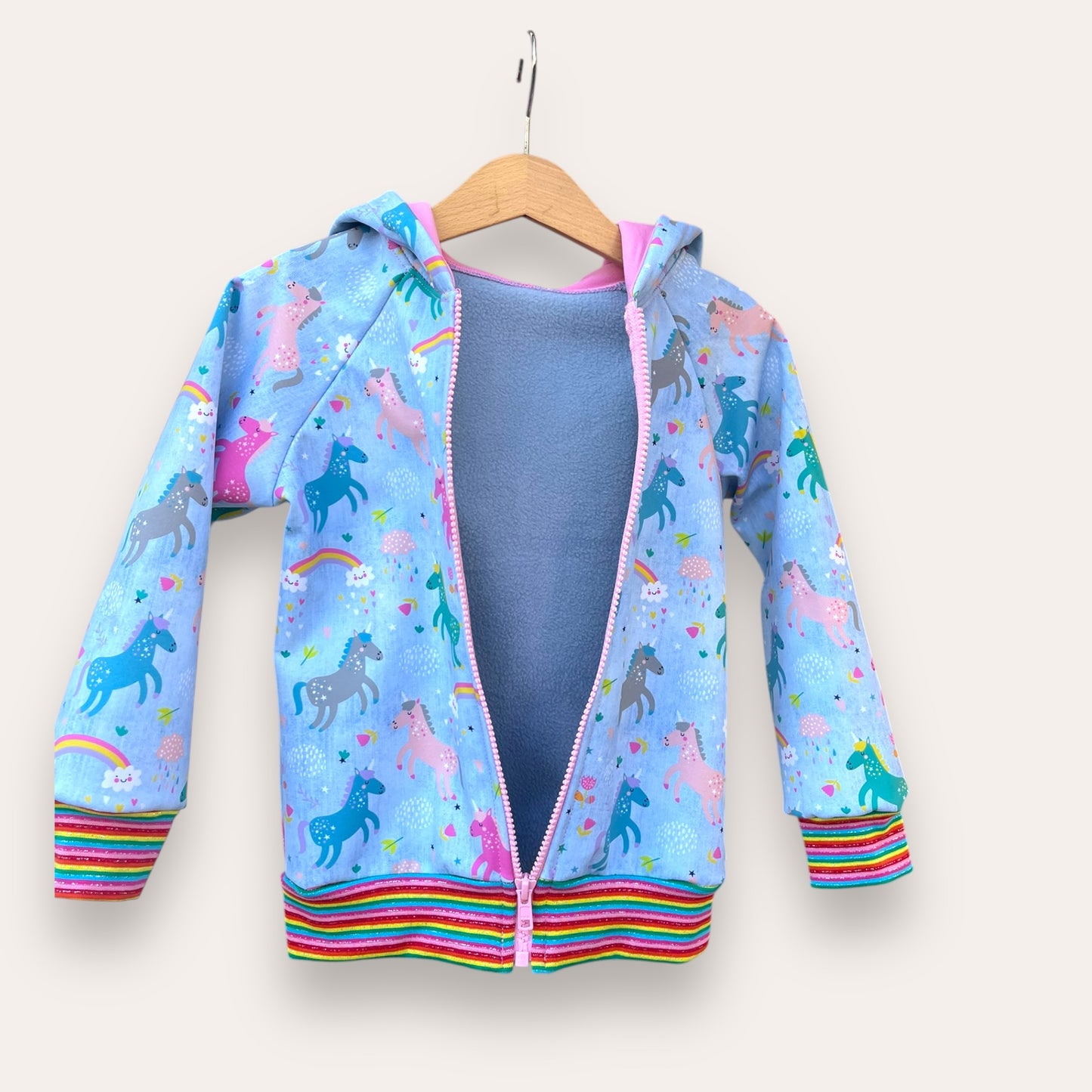 Chaqueta impermeable Unicornios | Kurmi Kids