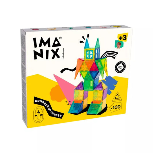 Imanix 100 piezas - Braintoys