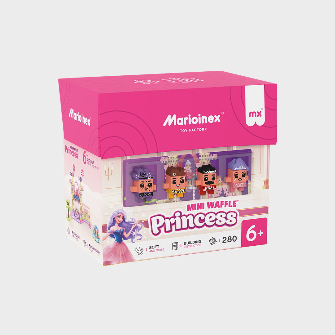 Mini Waffle Princess 280 piezas - Marioinex