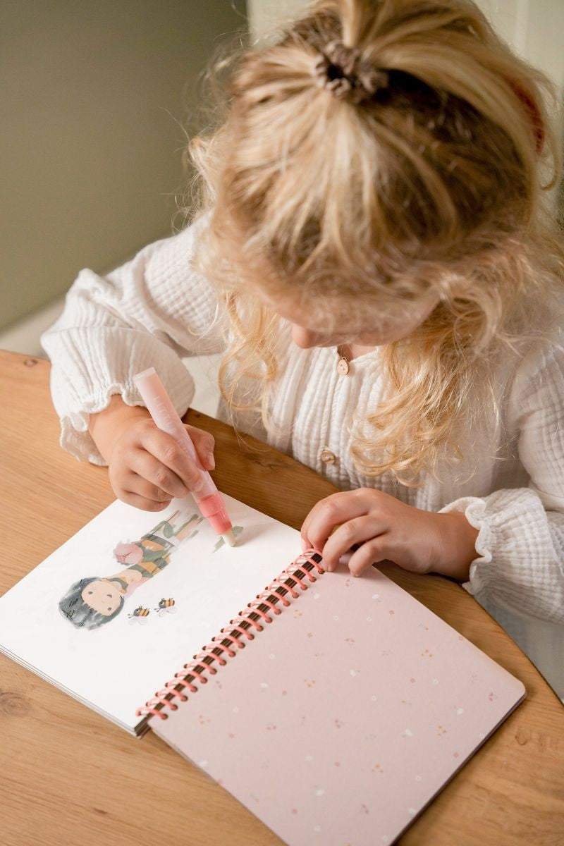 Libro mágico de colorear Rosa & Friends - Little Dutch