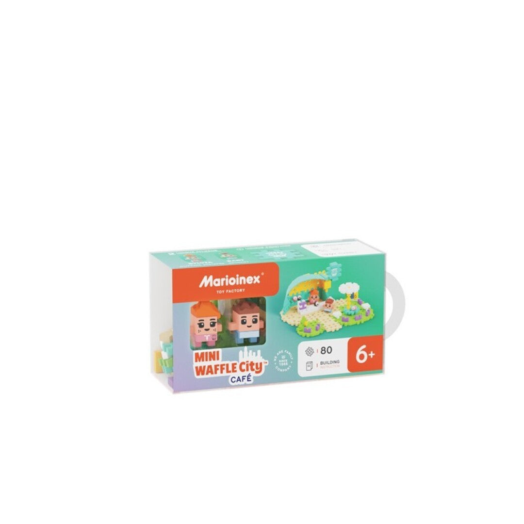 Mini Waffle City Cafe 80 piezas - Marioinex