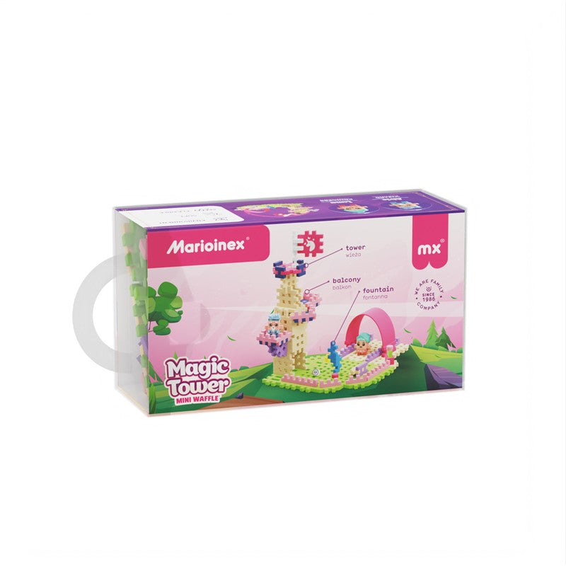 Mini Waffle Princess Magic Tower 80 piezas - Marioinex