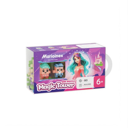 Mini Waffle Princess Magic Tower 80 piezas - Marioinex