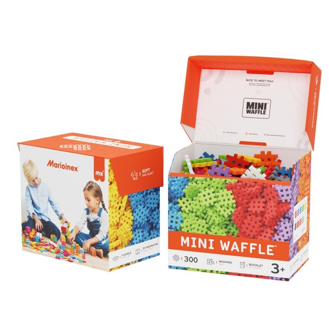 Mini Waffle 300 piezas - Marioinex