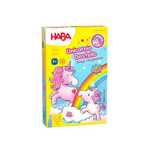 Unicornio Destello, Bingo chispeante - Haba