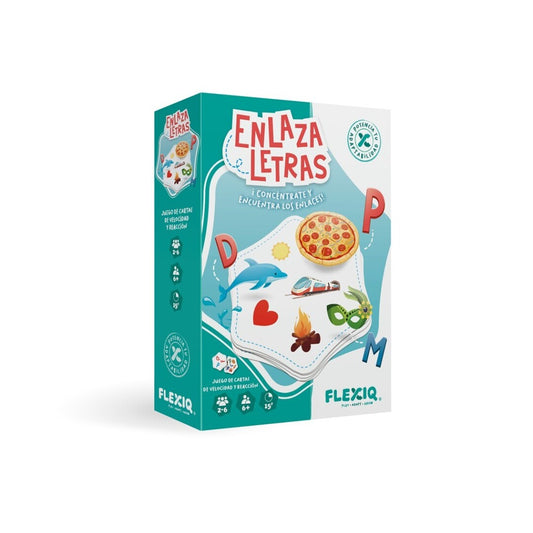 Enlaza letras - Flexiq