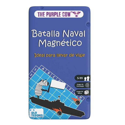 Batalla Naval magnético, juego de viaje - The Purple Cow