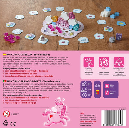 Unicornio Destello, Torre de nubes - Haba