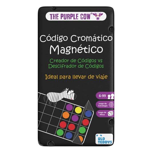 Código cromático magnético, juego de viaje - The Purple Cow