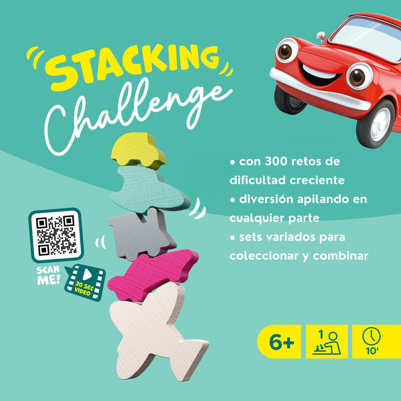 Stacking Challenge, Vehicles - Haba