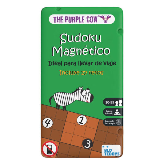 Sudoku magnético, juego de viaje - The Purple Cow