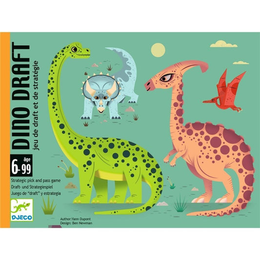 Juego de cartas, Dino Draft - Djeco