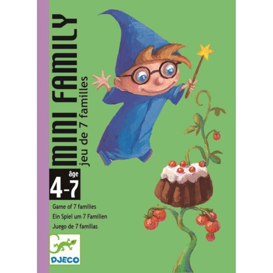Juego de cartas, Mini Family - Djeco