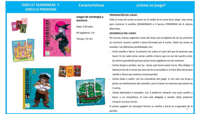 Juego de cartas, Diamoniak - Djeco