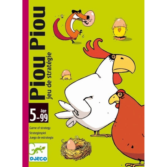 Juego de cartas, Piou Piou - Djeco