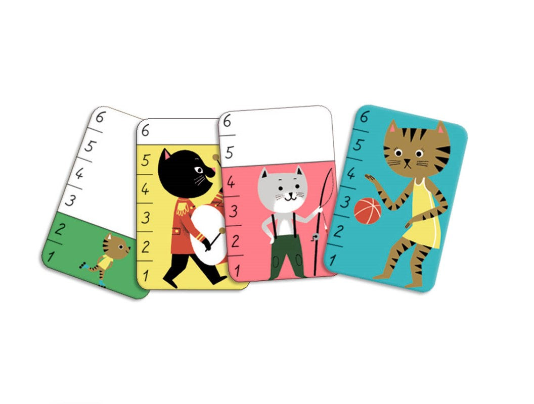 Juego de cartas, Bata-Miaou - Djeco