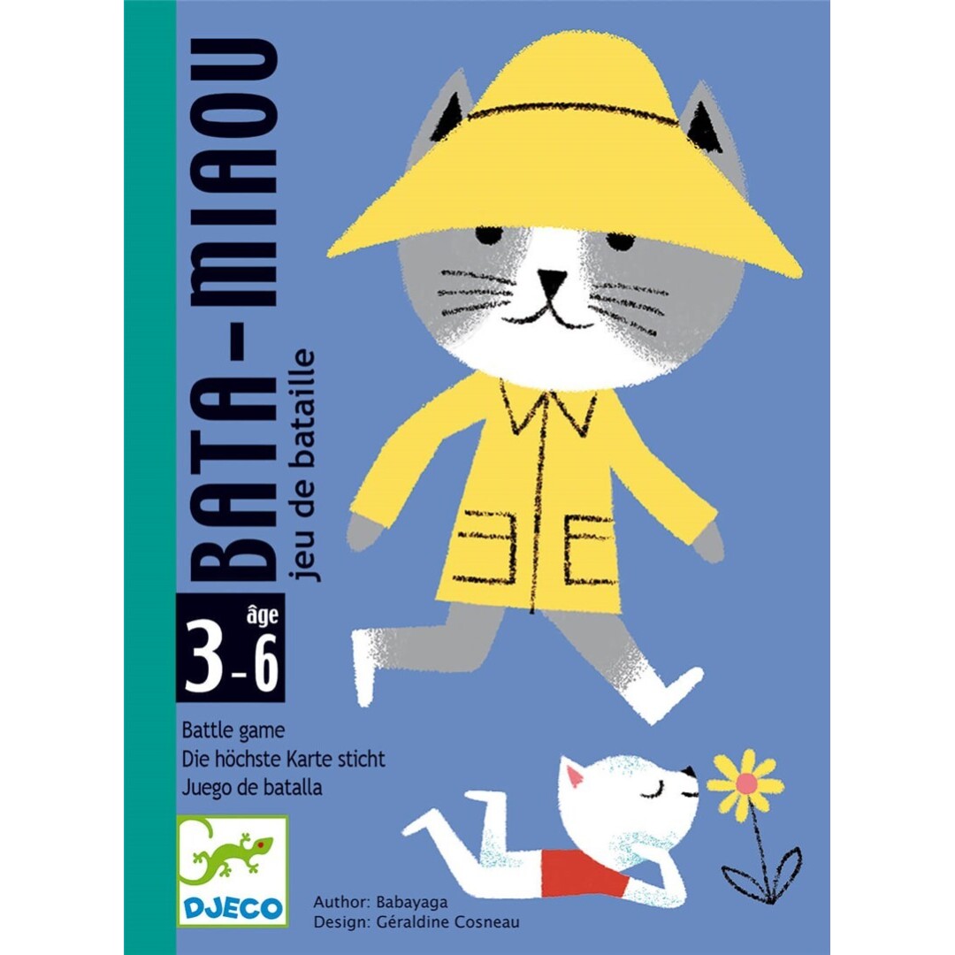 Juego de cartas, Bata-Miaou - Djeco