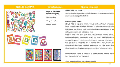 Juego de cartas, Batamo - Djeco