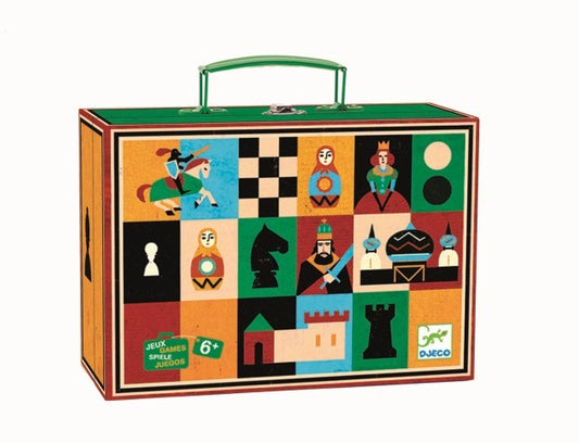 Juegos clásicos Ajedréz y Damas - Djeco