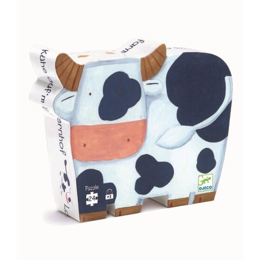 Puzzle silueta Las vacas - Djeco