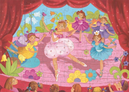 Puzzle silueta La Bailarina - Djeco