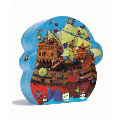 Puzzle silueta El barco pirata - Djeco