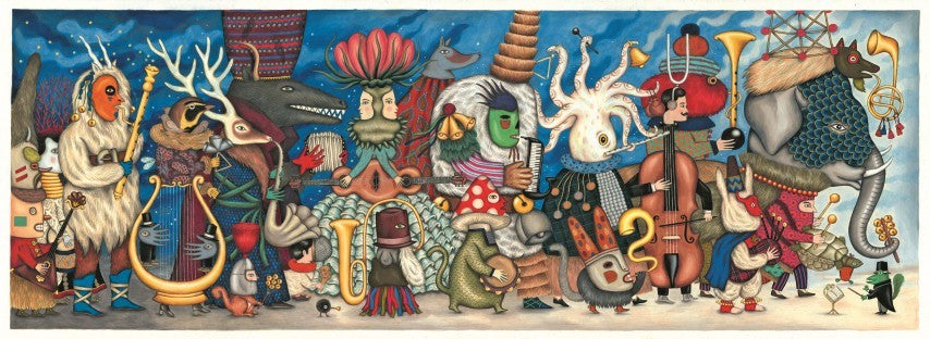 Puzzle galería Orquesta Fantasía - Djeco