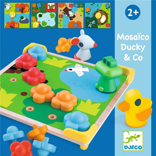 Mosaico Ducky & Co, educativo - Djeco