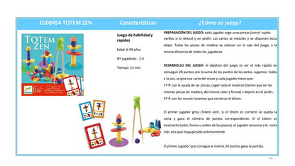 Juego equilibrio, Totem Zen - Djeco