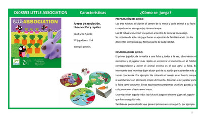 Juego Little Association - Djeco