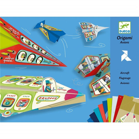 Papiroflexia Origami, Aviones - Djeco