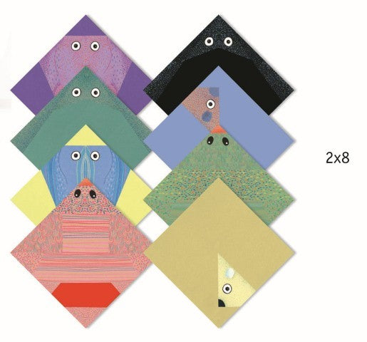 Papiroflexia Origami, Animales polares - Djeco