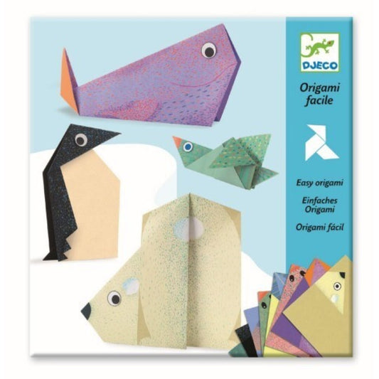 Papiroflexia Origami, Animales polares - Djeco