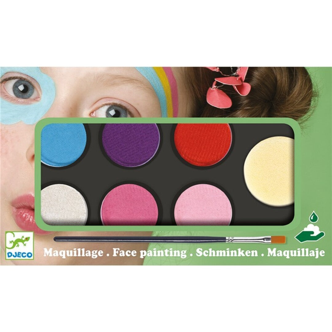 Estuche de maquillaje 6 colores, Dulce - Djeco