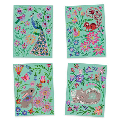 Cuadros para rascar, Encuentros - Djeco