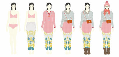 Papel creativo, El gran ropero - Djeco