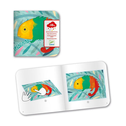 Pintura limpia, Un pequeño pintarrajeo  - Djeco