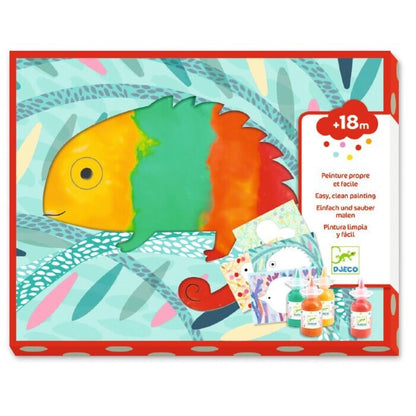 Pintura limpia, Un pequeño pintarrajeo  - Djeco