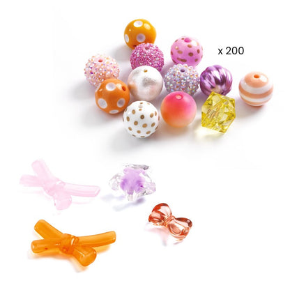 Pulseras de Perlas doradas - Djeco