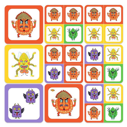 Juego de cartas, Monstrio - Djeco