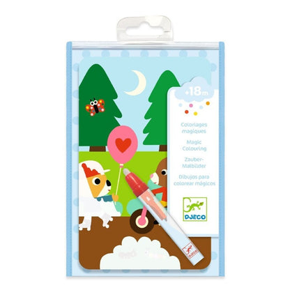 Colorea con agua mágico, En el parque - Djeco