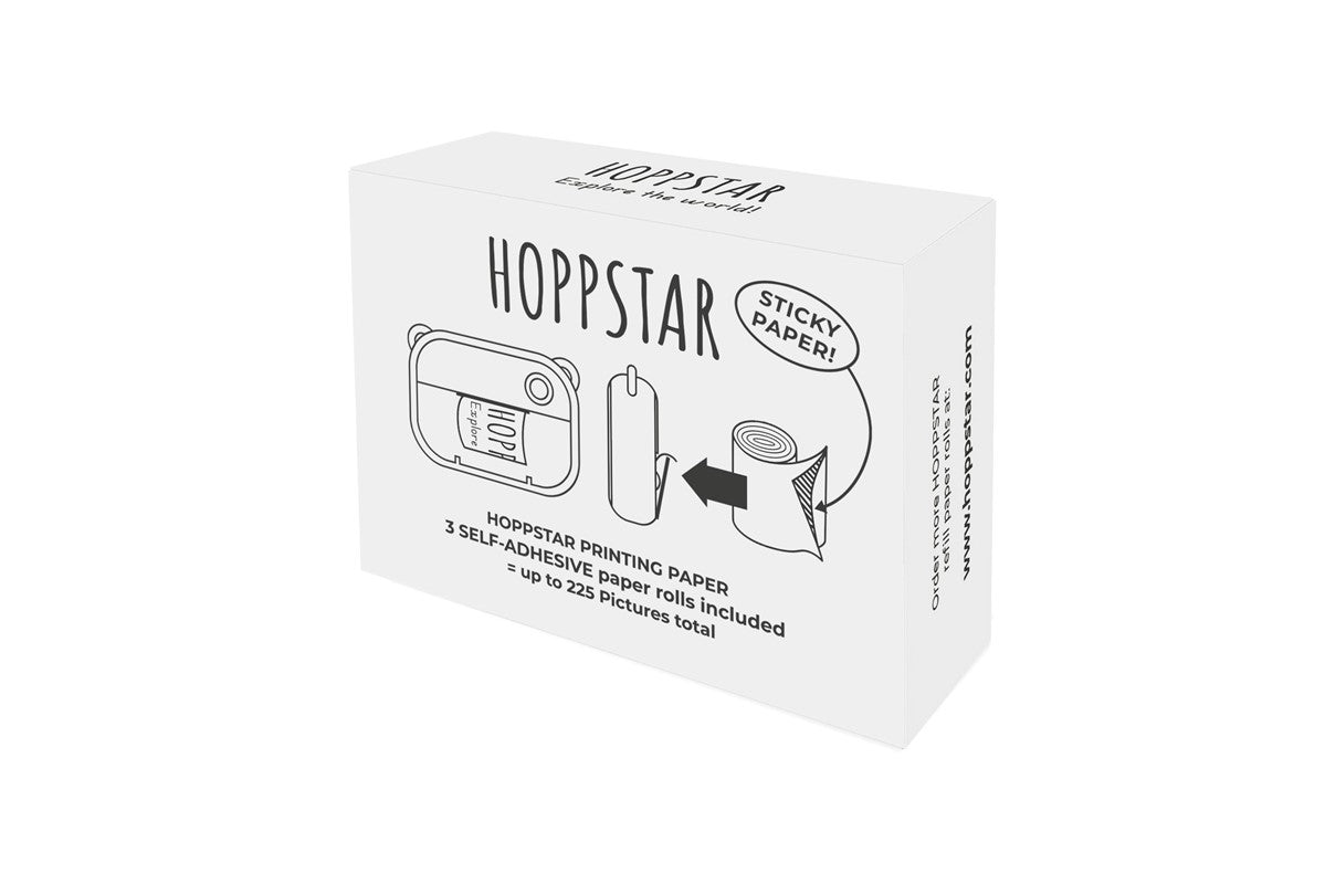 Recarga 3 rollos de papel adhesivo - Hoppstar