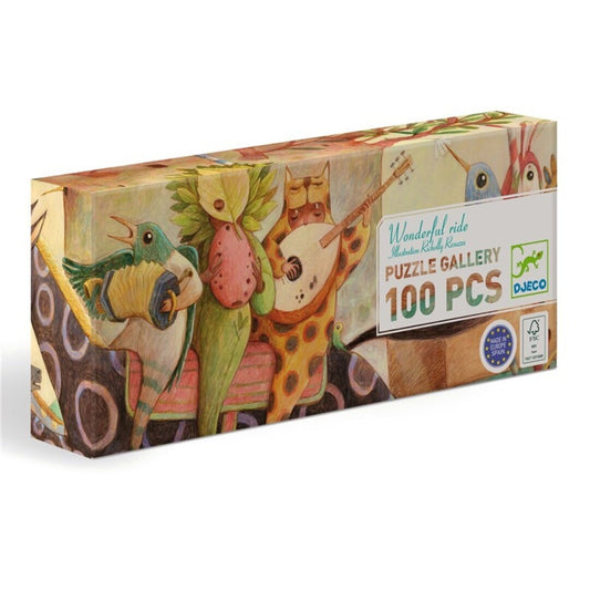 Puzzle galería Wonderful ride - Djeco
