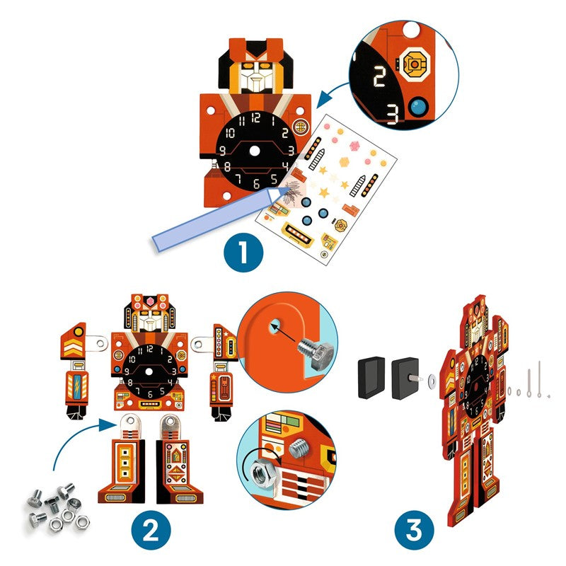 Reloj Robotime DIY - Djeco