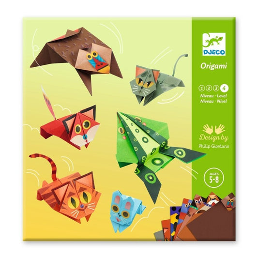 Papiroflexia Origami, Animales saltarines - Djeco