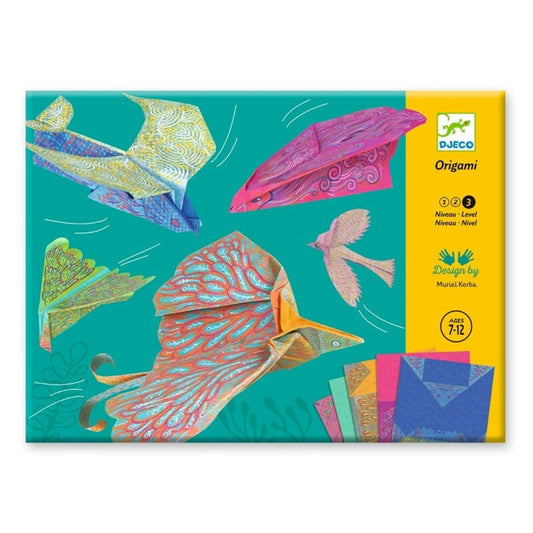 Papiroflexia Origami, Pájaros - Djeco