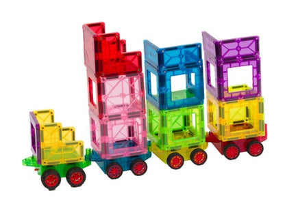 Imanix tren con vagones 38 piezas - Braintoys