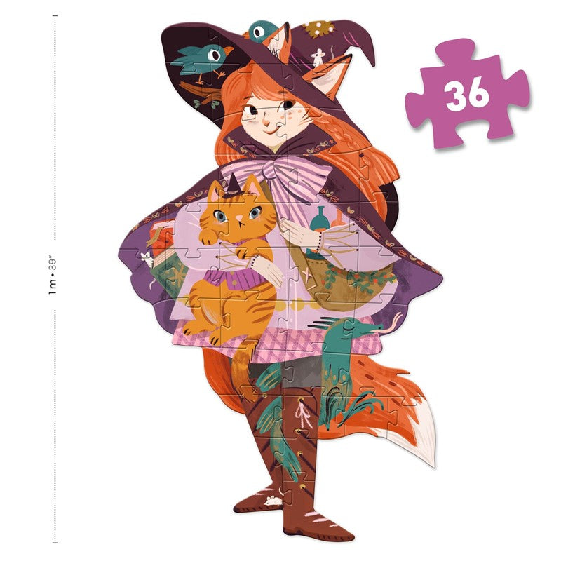 Puzzle gigante Lily la bruja - Djeco