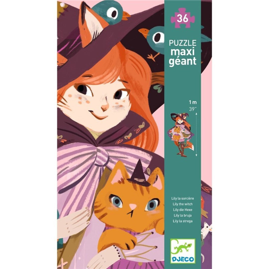 Puzzle gigante Lily la bruja - Djeco