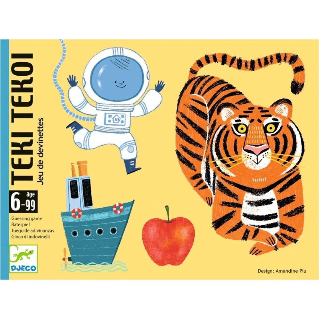 Juego de cartas, Téki-Tékoi - Djeco